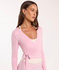 Ballet Wrap Cotton Candy Pink