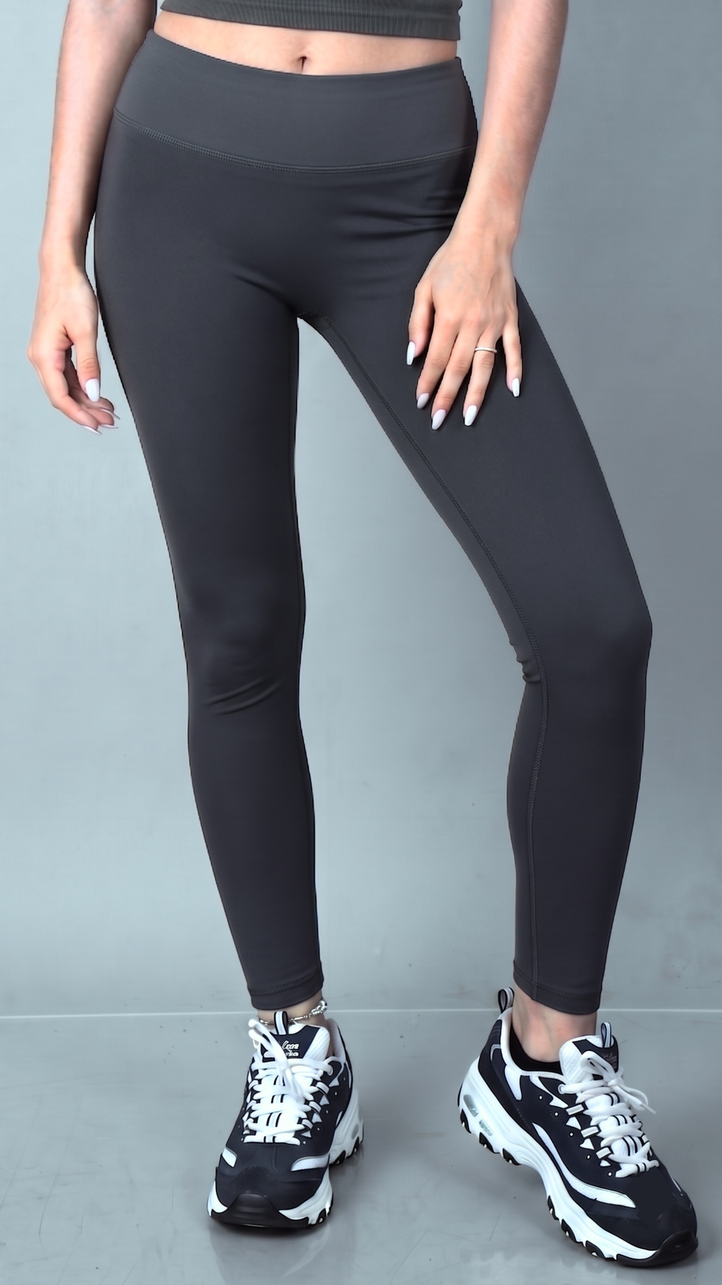 The FondantFit™ Legging - Silver Spoon